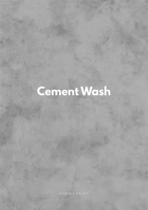 Cement Wash